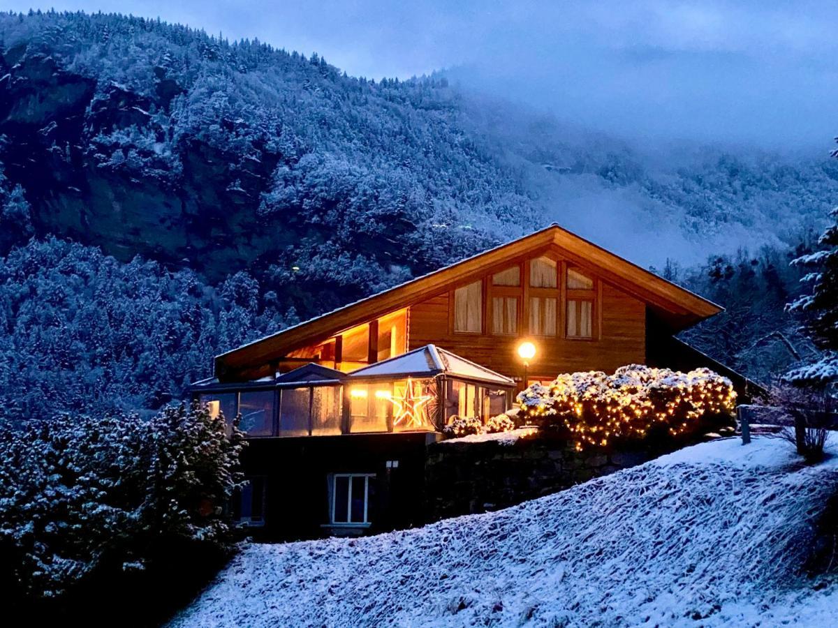 Appartement Aareschlucht- Grandiose Aussicht Fuer 2-6 Pers. Meiringen Exterior photo