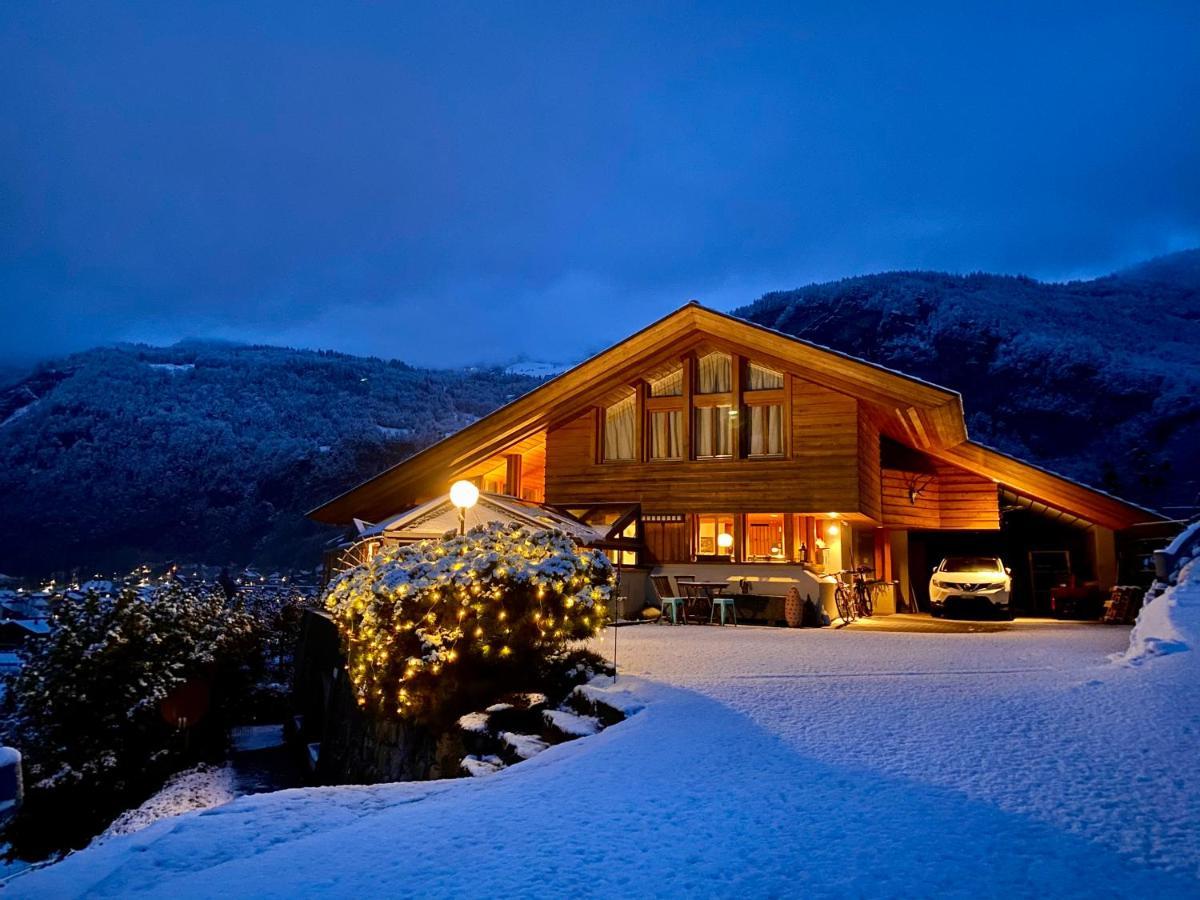 Appartement Aareschlucht- Grandiose Aussicht Fuer 2-6 Pers. Meiringen Exterior photo
