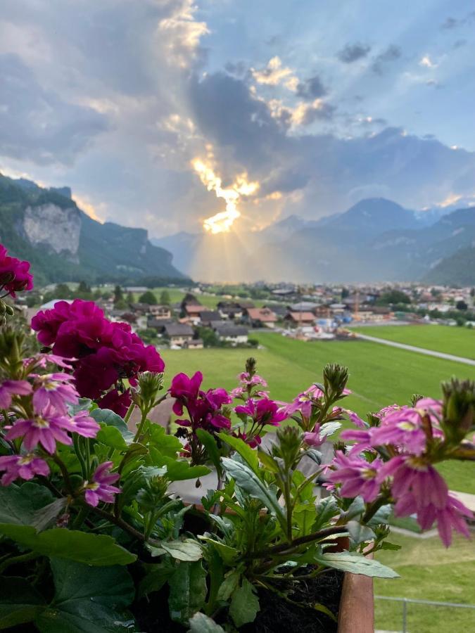 Appartement Aareschlucht- Grandiose Aussicht Fuer 2-6 Pers. Meiringen Exterior photo